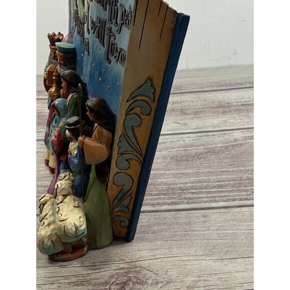 Jim Shore 2014 "The Nativity Story" Storybook Bethlehem Christmas NIB RETIRED - Picture 9 of 17